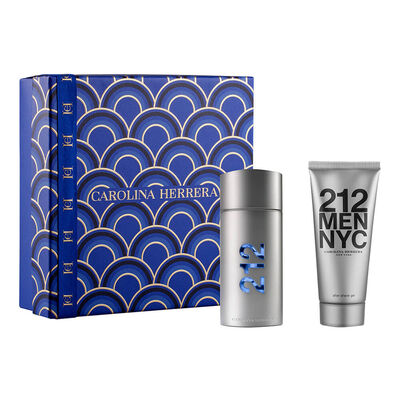 Kit Coffret Carolina Herrera 212 Men NYC Masculino Eau de Toilette