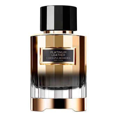 Perfume Carolina Herrera Confidential Platinum Leather Unissex Eau de Parfum
