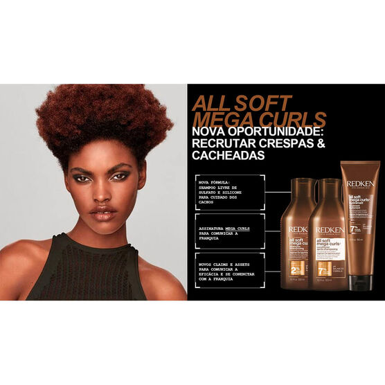 All Soft Mega Curl Shampoo 300 ml
