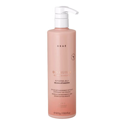 Geleia Ativadora Condicionante Braé Go Curly Cachos e Crespos