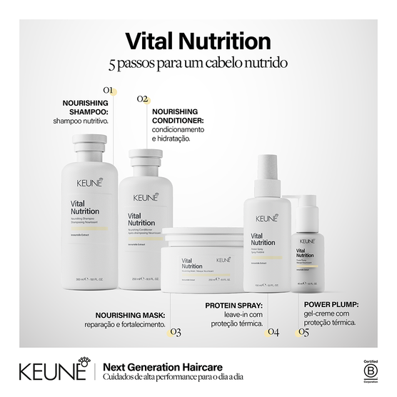 Leave-in Fortalecedor Keune Care Vital Nutrition Power Plump