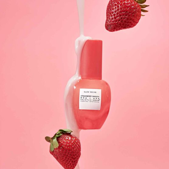 SÉRUM UNIFORMIZADOR COM ÁCIDO SALICILICO GLOW RECIPE STRAWBERRY BHA+AHA