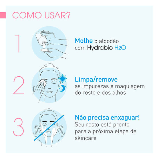 Água Micelar Bioderma Fortalecedora Hydrabio