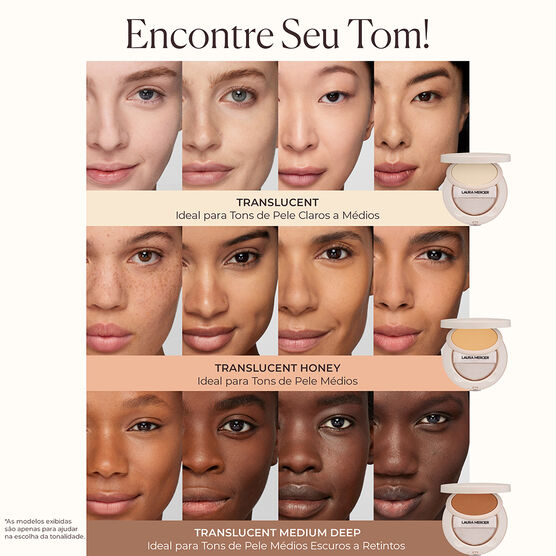 Pó Compacto Laura Mercier Translucent Ultra Blur