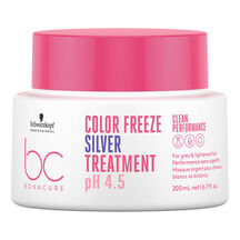 Máscara de Tratamento Schwarzkopf Bonacure Clean Performance Color Freeze Silver