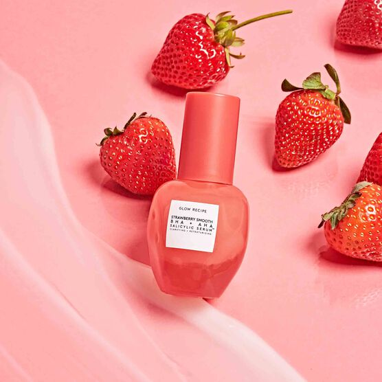 SÉRUM UNIFORMIZADOR COM ÁCIDO SALICILICO GLOW RECIPE STRAWBERRY BHA+AHA