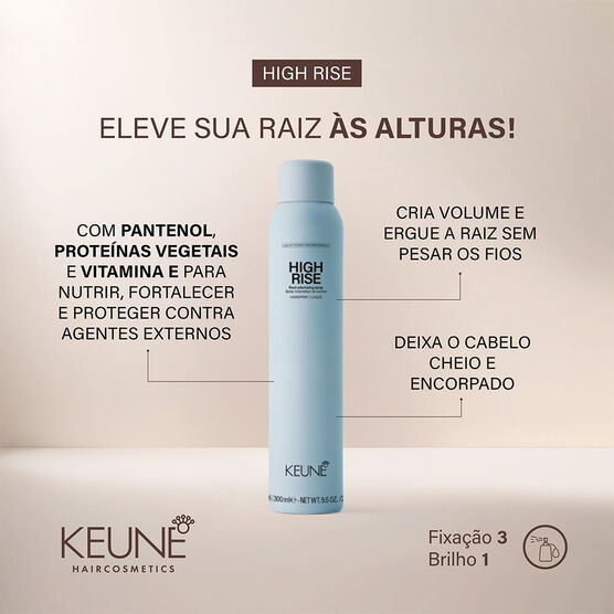 Mousse Capilar Keune Style High Rise