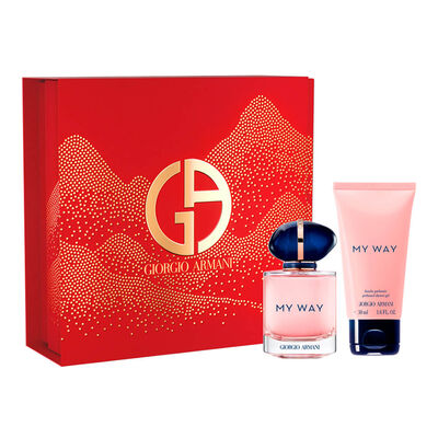Kit Coffret Giorgio Armani My Way Feminino Eau de Parfum