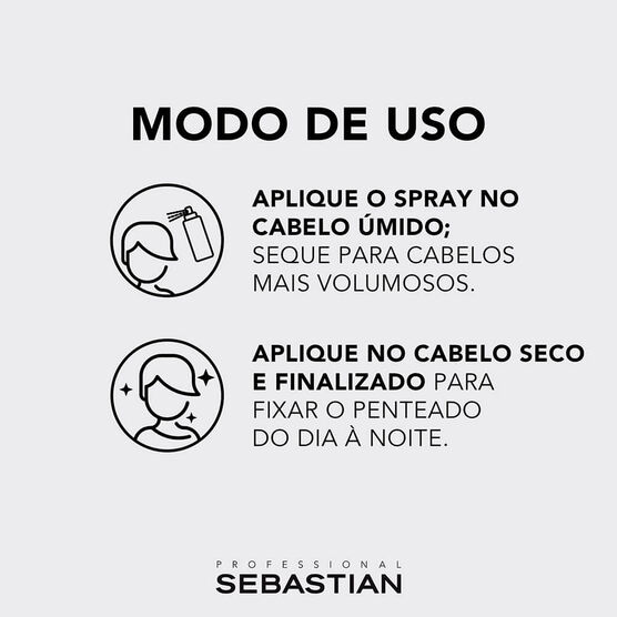Spray Fixador Sebastian Form Re-Shaper