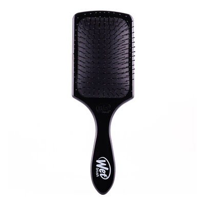 ESCOVA DE CABELO DESEMBARA�ADORA QUADRADA PRETA