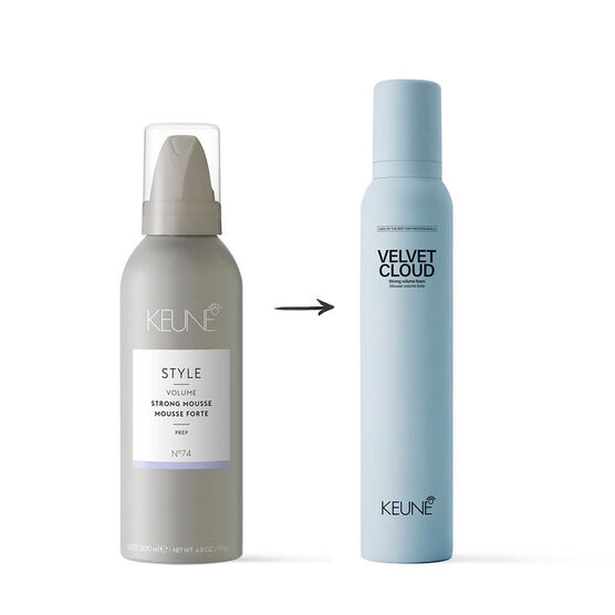 Mousse Capilar Keune Style Velvet Cloud