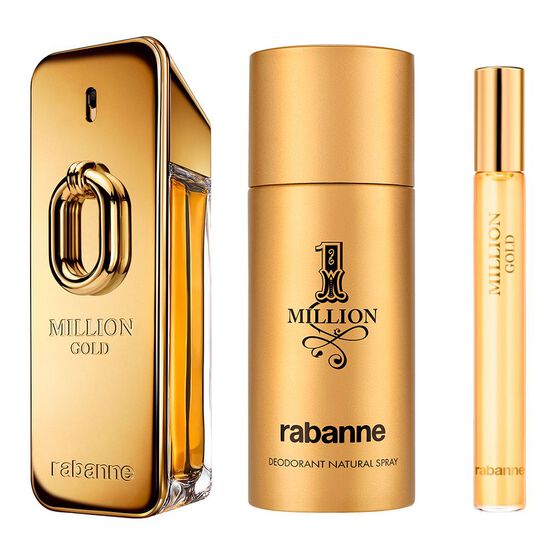 Kit Coffret Rabanne Million Gold Intense Masculino Eau de Parfum