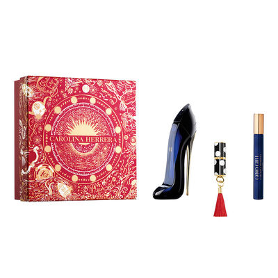 CH GOOD GIRL EDP 80ML + SATIN 310