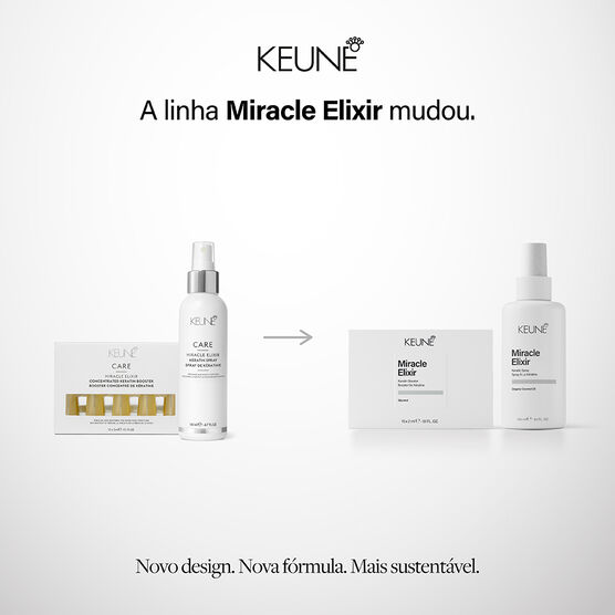Ampola Reconstrutora Keune Care Miracle Elixir Keratin Booster