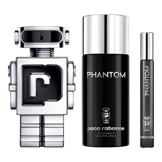 Kit Coffret Rabanne Phantom Masculino Eau de Toilette