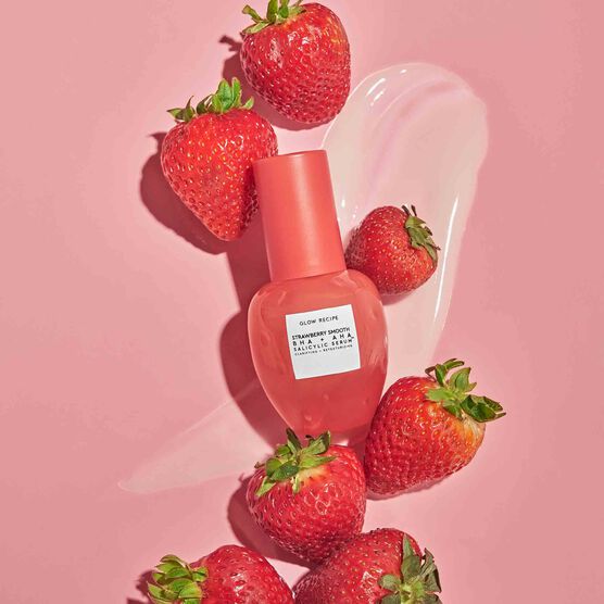 SÉRUM UNIFORMIZADOR COM ÁCIDO SALICILICO GLOW RECIPE STRAWBERRY BHA+AHA