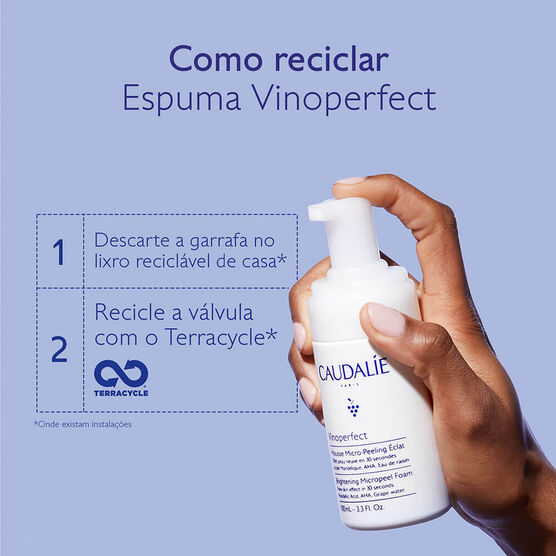 VINOPERFECT ESPUMA ILUMINADORA MICROPEEL