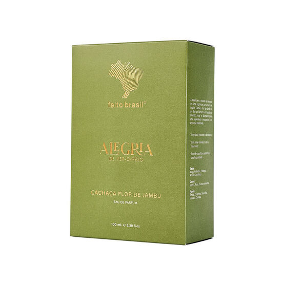 Perfume Feito Brasil Alegria de Ver o Peso Cachaça de Jambu EDP