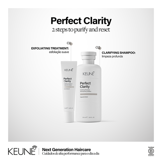 Tratamento Detox Capilar Keune Care Perfect Clarity Exfoliating Treatment