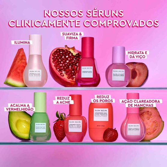 SÉRUM FIRMADOR COM PEPTÍDEOS GLOW RECIPE POMEGRANATE
