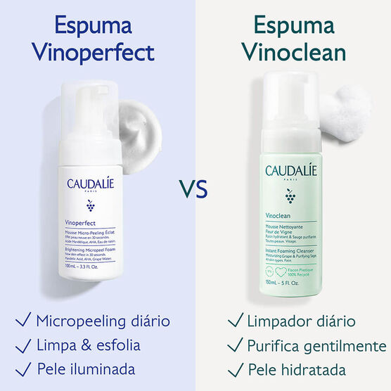 VINOPERFECT ESPUMA ILUMINADORA MICROPEEL