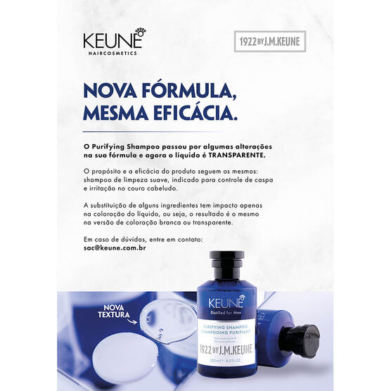 KEUNE      1922 PUR      SHMP 250ML