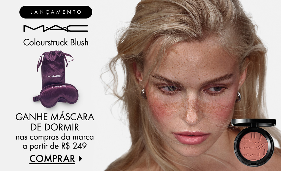 MAC | Ganhe máscara de dormir nas compras da marca a partir de R$ 249