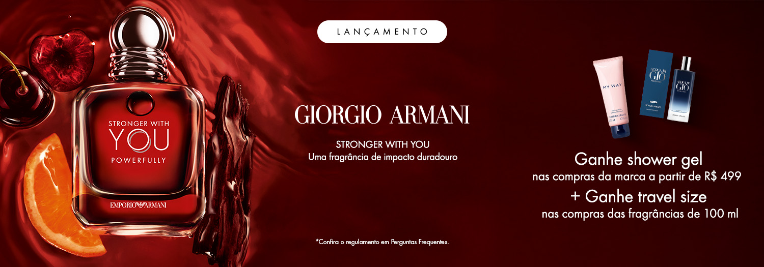 Giorgio Armani - Ganhe shower gel