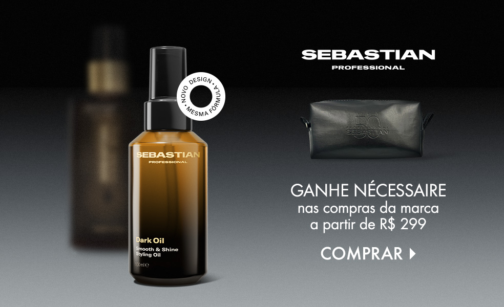 Sebastian Professional | Ganhe nécessaire nas compras da marca a partir de R$ 299