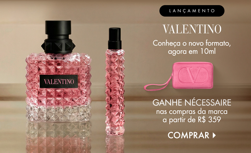Valentino | Ganhe nécessaire nas compras da marca a partir de R$ 499