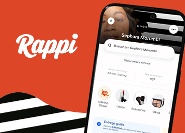 RAPPI | RECEBA EM ATÉ 2H