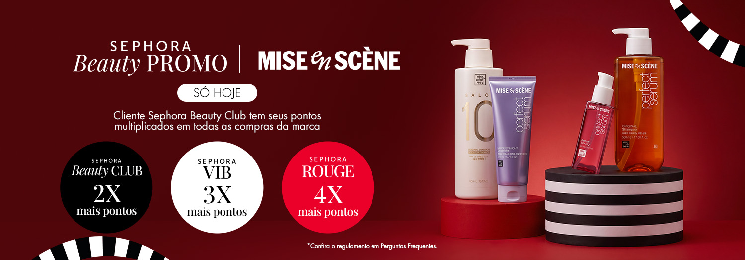 Mise en Sc&egrave;ne - Beauty Club pontos multiplicados