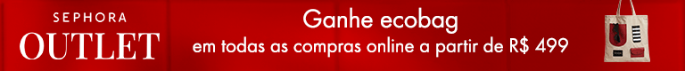 Outlet - Ganhe ecobag