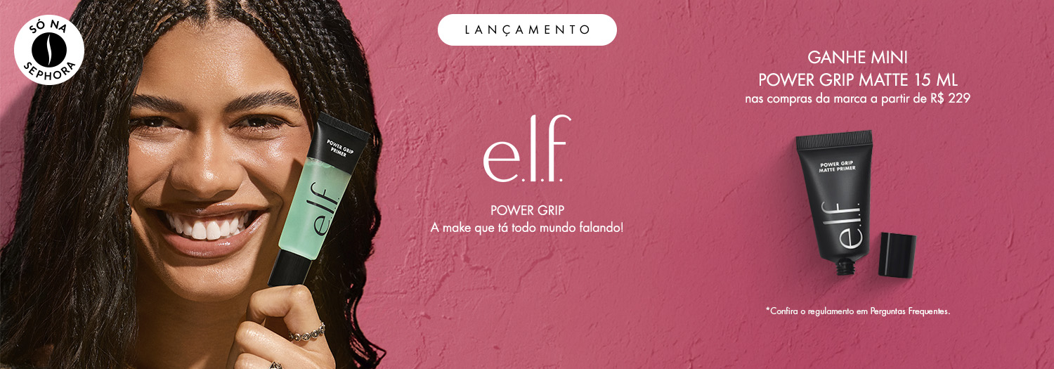 E.L.F. - Ganhe mini Power Grip Matte 15ml