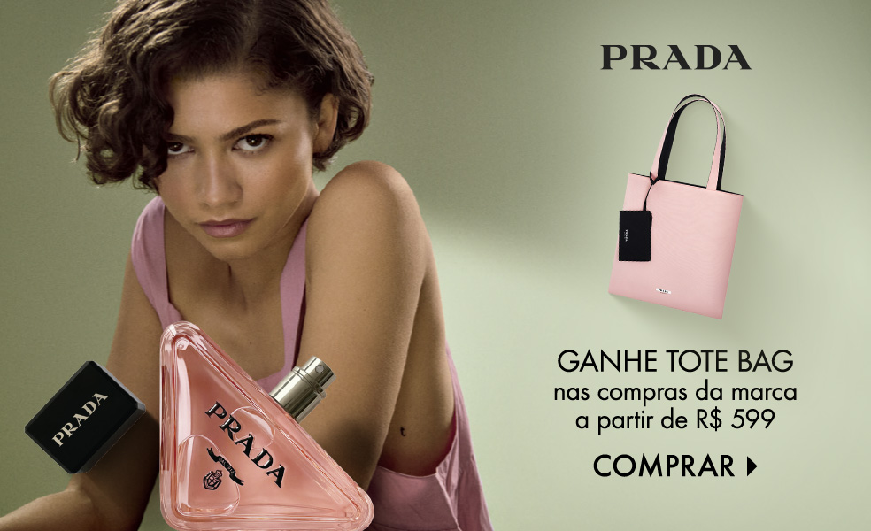 Prada | Ganhe tote bag nas compras da marca a partir de R$ 599
