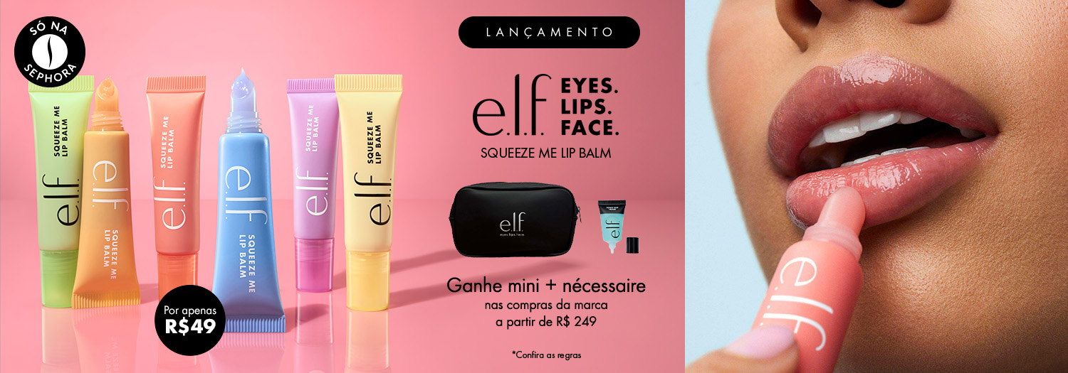 E.L.F. - Ganhe mini e nécessaire