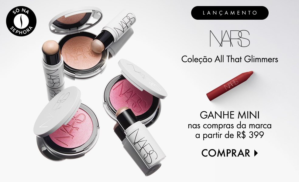NARS | Ganhe mini nas compras da marca a partir de R$ 399