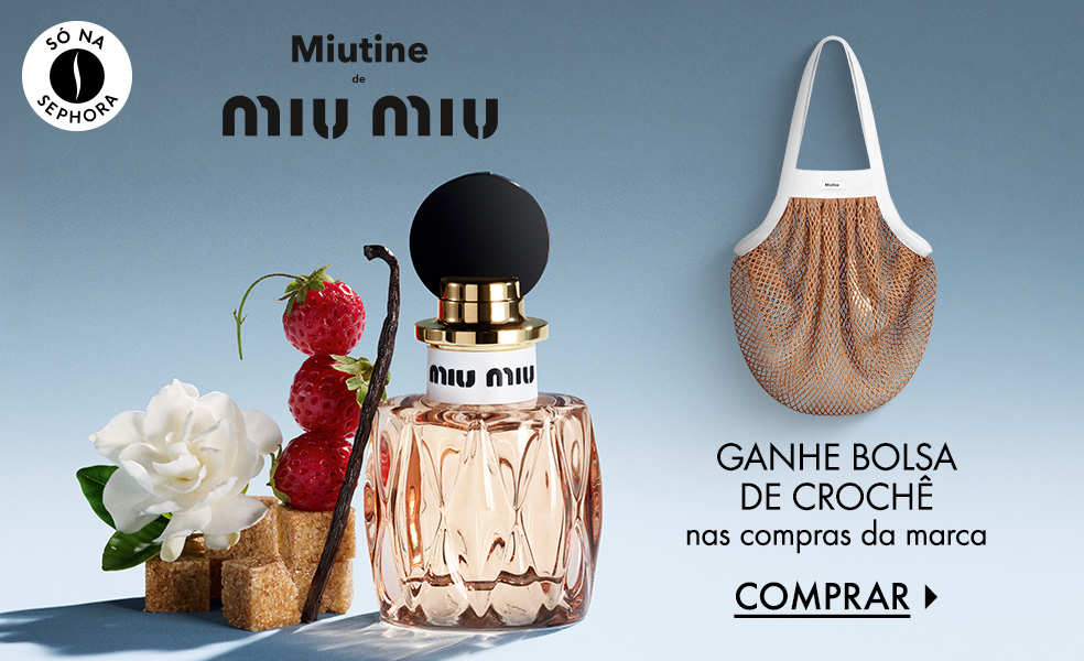 Miu Miu | Ganhe bolsa de crochê nas compras da marca