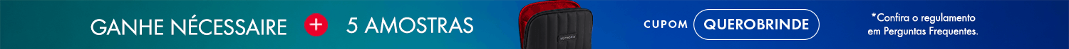 Novidades - Ganhe nécessaire + 5 amostras