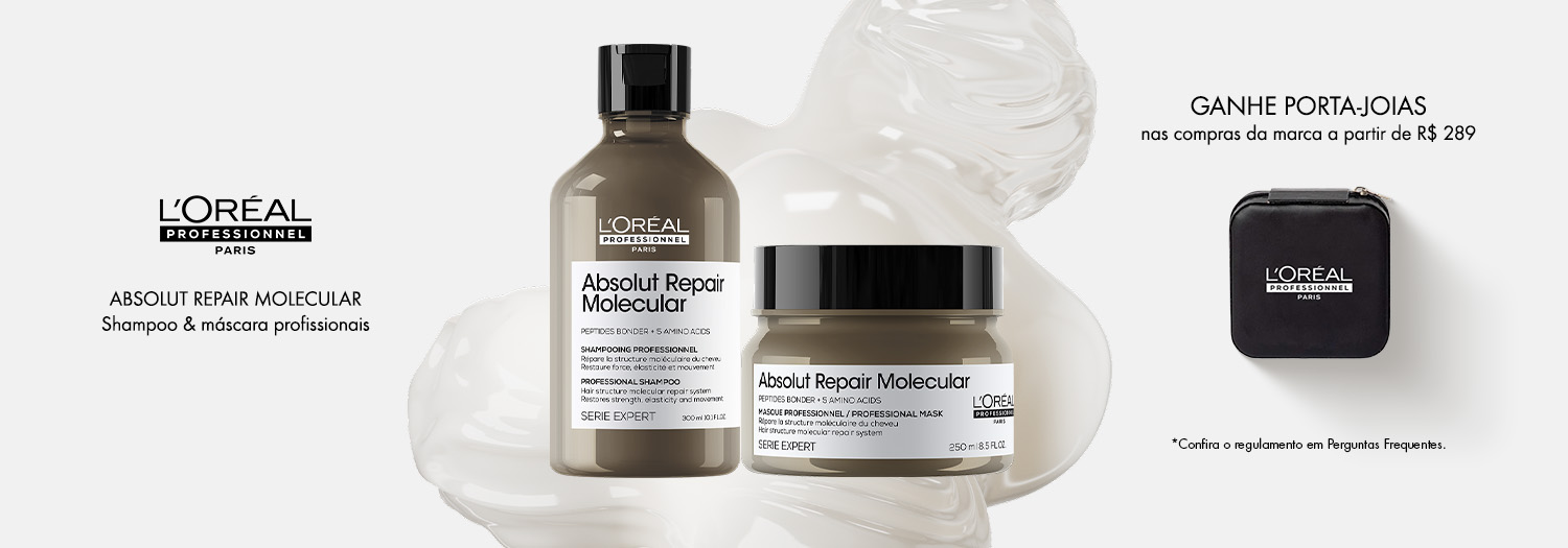 L'Oréal Professionnel - Porta-joias a partir de R$ 289