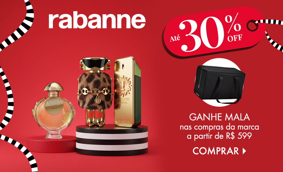 Rabanne | Ganhe mala nas compras da marca a partir de R$ 599