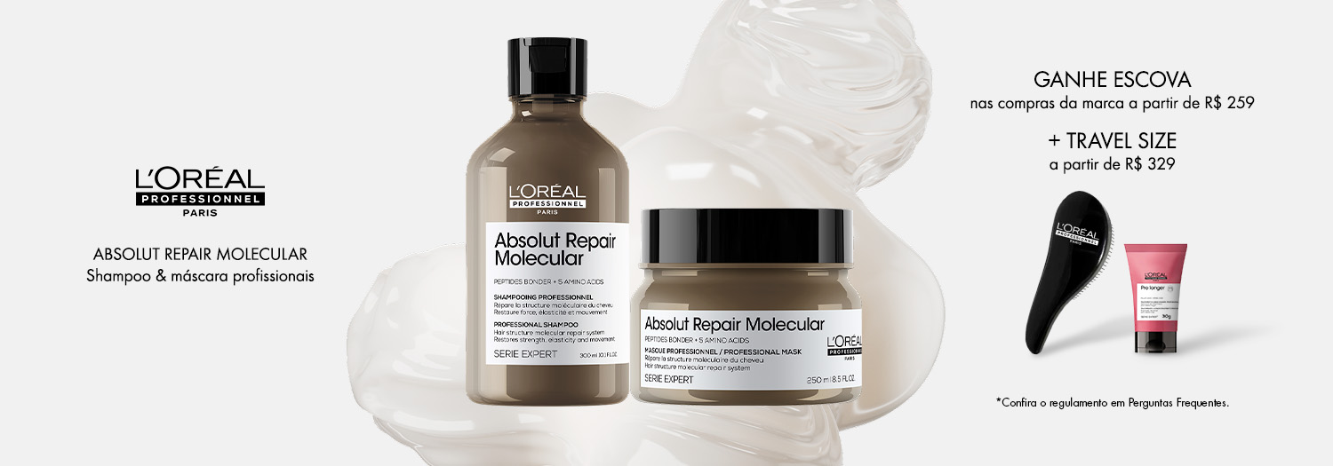 L'Oréal Professionnel - Ganhe escova