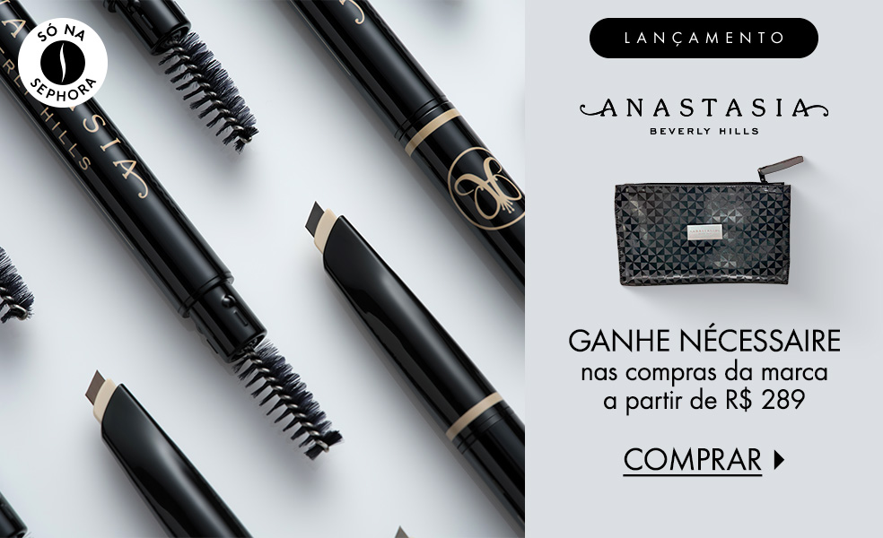 Anastasia Beverly Hills | Ganhe nécessaire nas compras da marca a partir de R$ 289