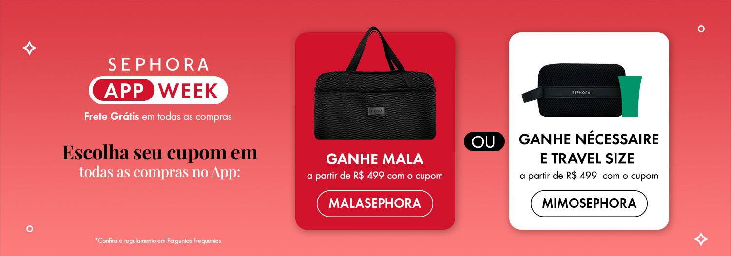App Week - Ganhe mala ou nécessaire