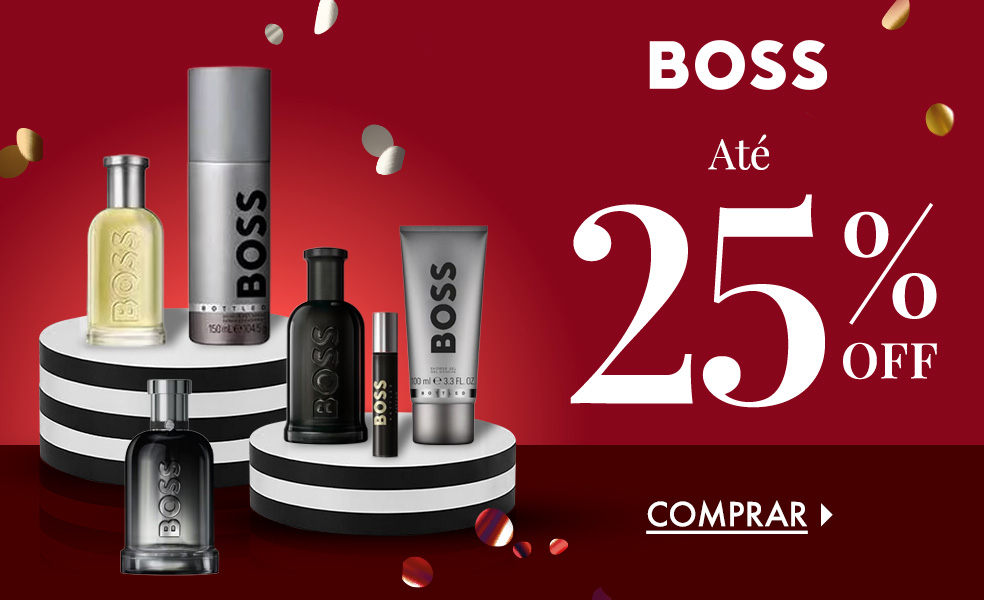 Hugo Boss até 25% Off