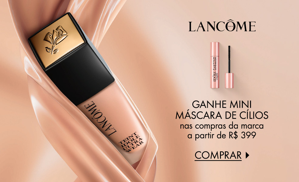 Lancôme | Ganhe mini máscara de cílios nas compras da marca a partir de R$ 399