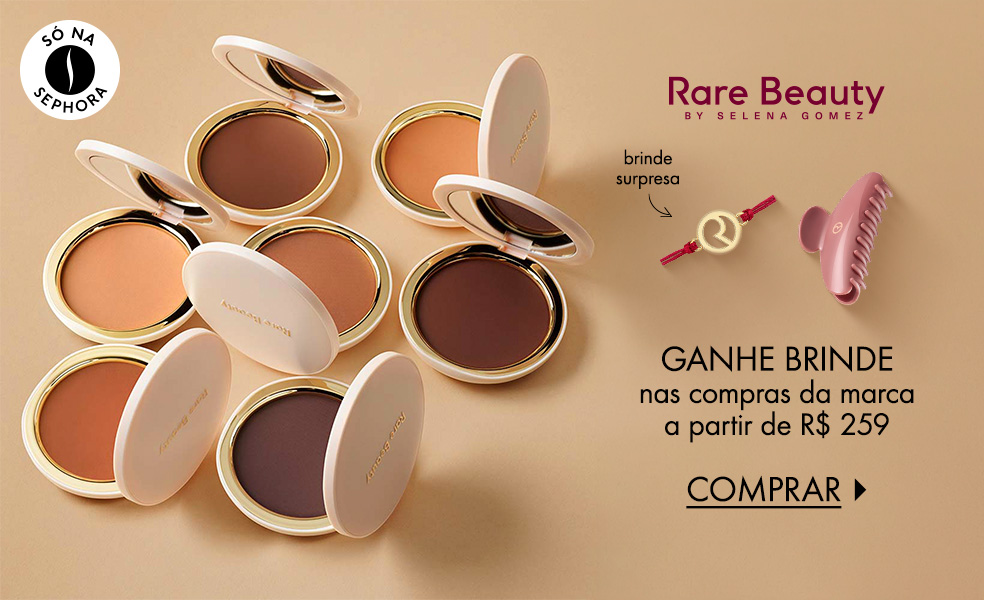 Rare Beauty | Ganhe brinde nas compras da marca a partir de R$ 259