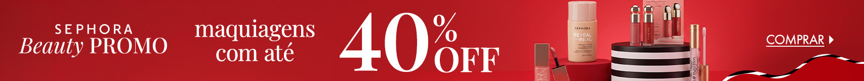 Beauty Promo | Maquiagens até 40% Off