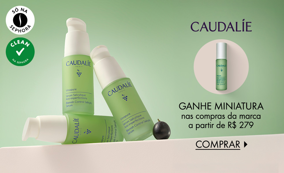 Caudalie | Ganhe miniatura nas compras da marca a partir de 279