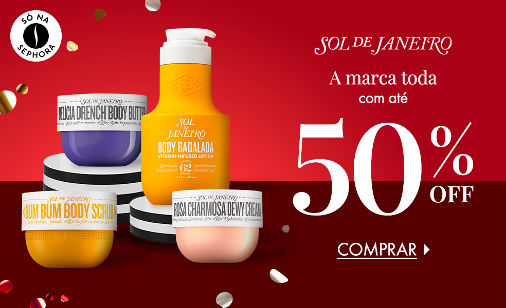 Sol de Janeiro até 50% Off